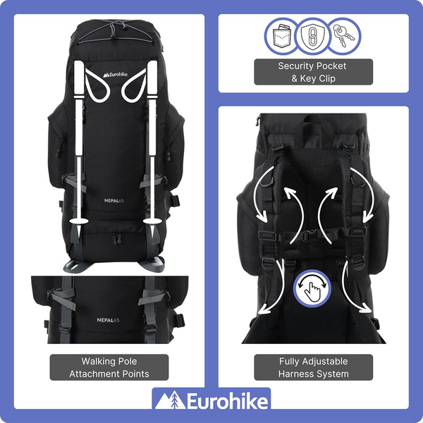 AdventurePro 65L Hiking Backpack