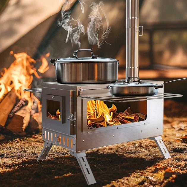 Portable Wood Stove for Outdoors